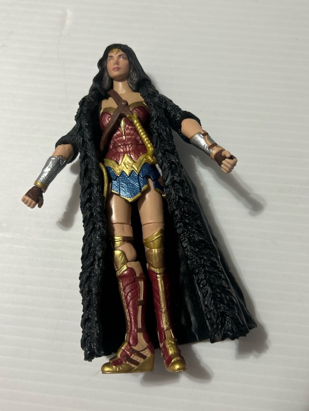 DC Comics Wonder Woman Action Figure - Red, Blue, Gold, Black